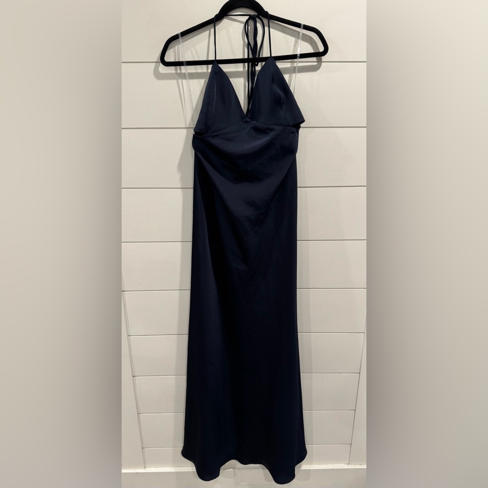 NWT Sachin & Babi navy Alexandra gown - Picture 4 of 6
